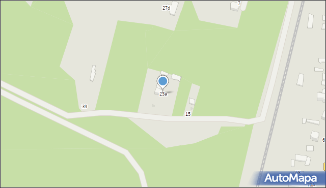 Skierniewice, Sosnowa, 23a, mapa Skierniewic