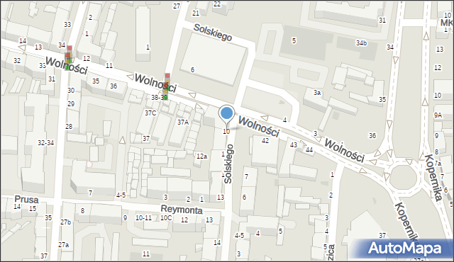 Słupsk, Solskiego Ludwika, 10, mapa Słupska