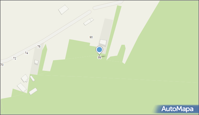 Śmiertny Dąb, Sosnowa, 94, mapa Śmiertny Dąb