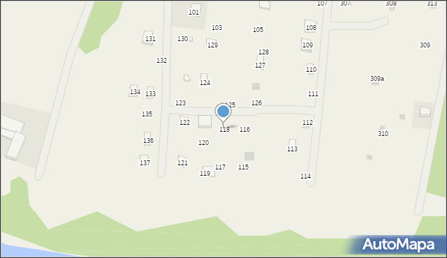 Sobącz, Sobącz, 118, mapa Sobącz