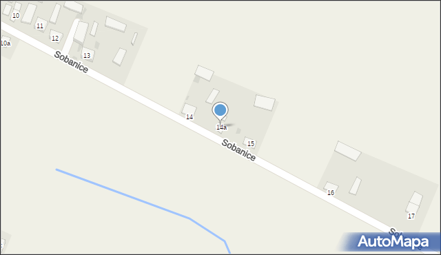 Sobanice, Sobanice, 14a, mapa Sobanice