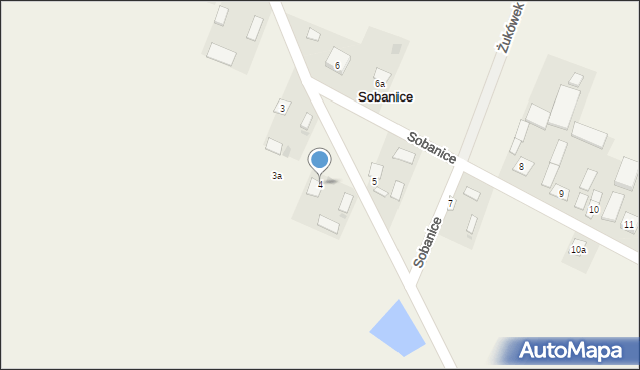 Sobanice, Sobanice, 4, mapa Sobanice