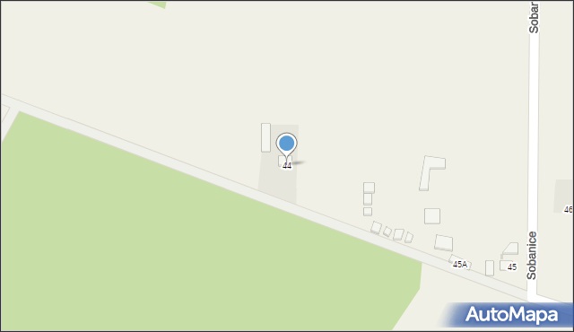 Sobanice, Sobanice, 44, mapa Sobanice