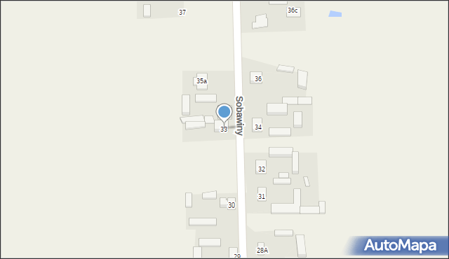 Sobawiny, Sobawiny, 33, mapa Sobawiny