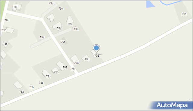 Sobczyce, Sobczyce, 79E, mapa Sobczyce