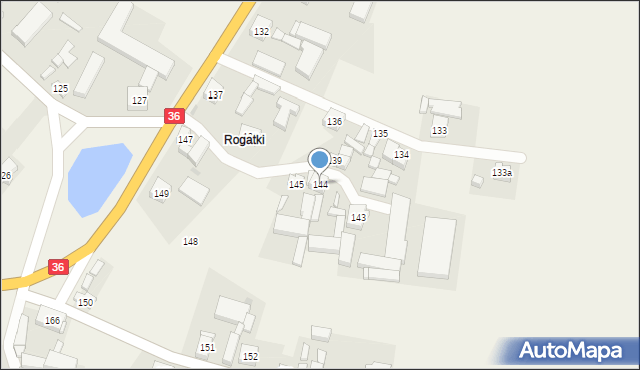 Sobiałkowo, Sobiałkowo, 144, mapa Sobiałkowo