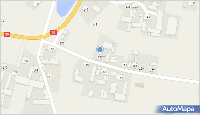 Sobiałkowo, Sobiałkowo, 151, mapa Sobiałkowo