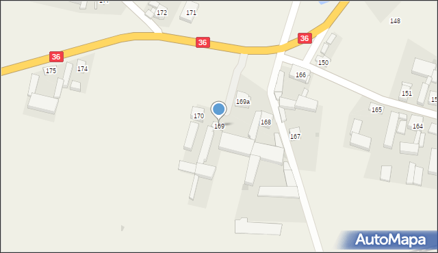 Sobiałkowo, Sobiałkowo, 169, mapa Sobiałkowo