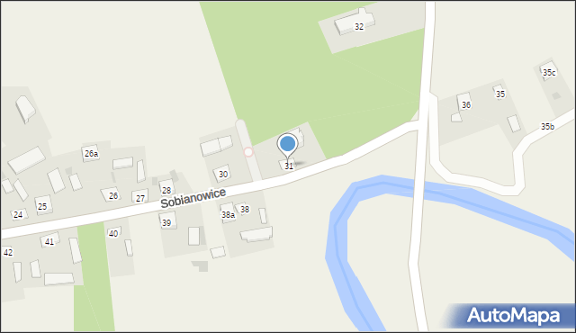 Sobianowice, Sobianowice, 31, mapa Sobianowice