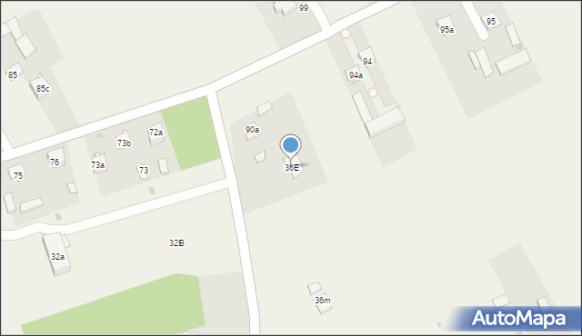 Sobianowice, Sobianowice, 36E, mapa Sobianowice