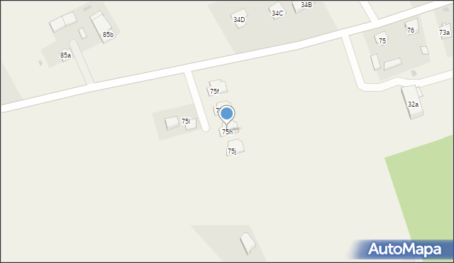 Sobianowice, Sobianowice, 75h, mapa Sobianowice