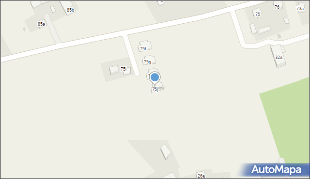 Sobianowice, Sobianowice, 75j, mapa Sobianowice