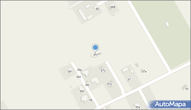 Sobianowice, Sobianowice, 87c, mapa Sobianowice