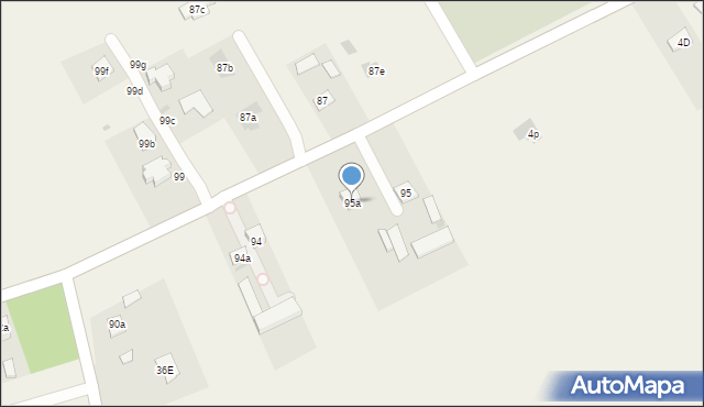 Sobianowice, Sobianowice, 95a, mapa Sobianowice