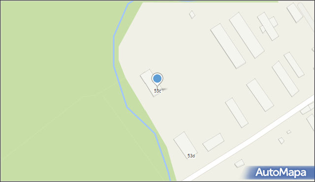 Sobibór, Sobibór, 53c, mapa Sobibór