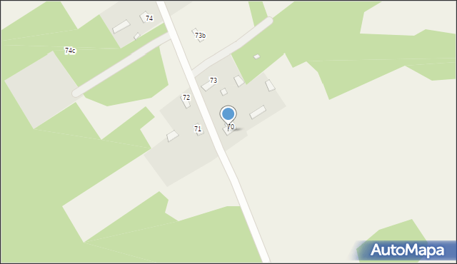 Sobibór, Sobibór, 70a, mapa Sobibór