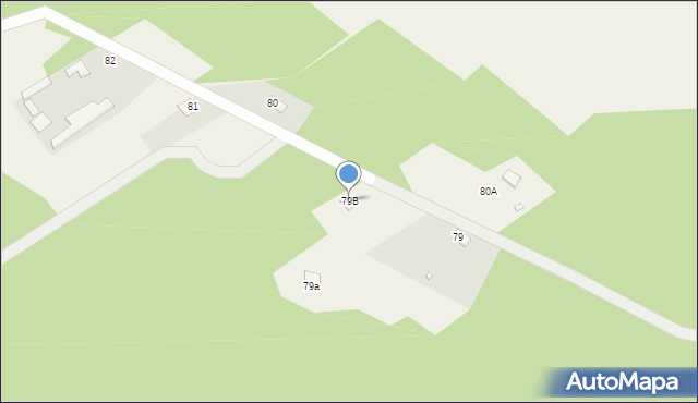 Sobibór, Sobibór, 79B, mapa Sobibór