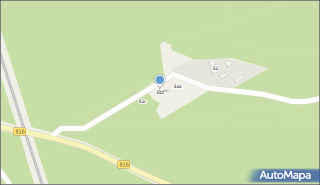 Sobibór, Sobibór, 84b, mapa Sobibór