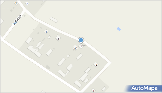 Sobicze, Sobicze, 4, mapa Sobicze