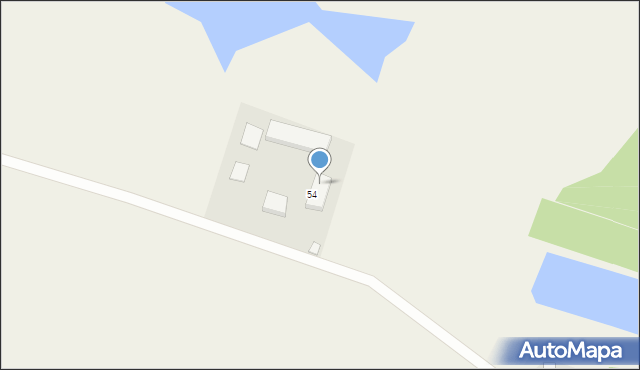 Sobiechy, Sobiechy, 54A, mapa Sobiechy