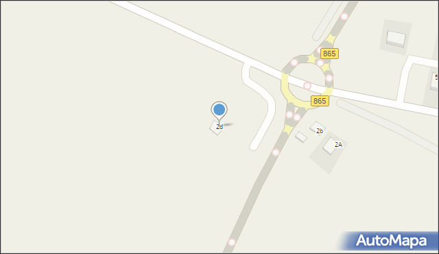 Sobiecin, Sobiecin, 2d, mapa Sobiecin