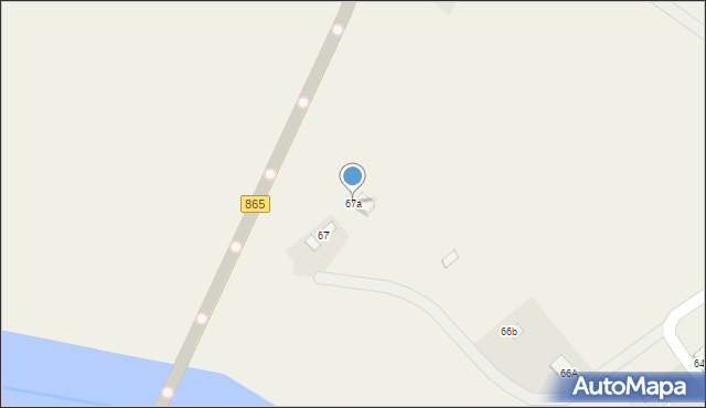 Sobiecin, Sobiecin, 67a, mapa Sobiecin