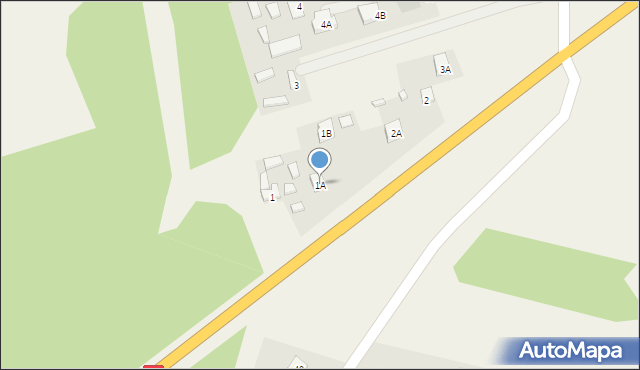 Sobiekursk, Sobiekursk, 1A, mapa Sobiekursk
