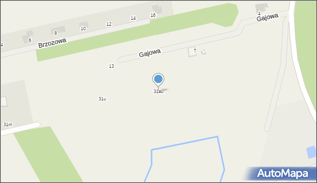 Sobiekursk, Sobiekursk, 31au, mapa Sobiekursk