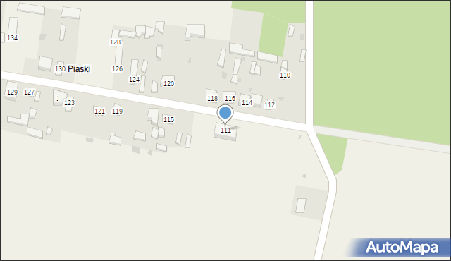 Sobień, Sobień, 111, mapa Sobień