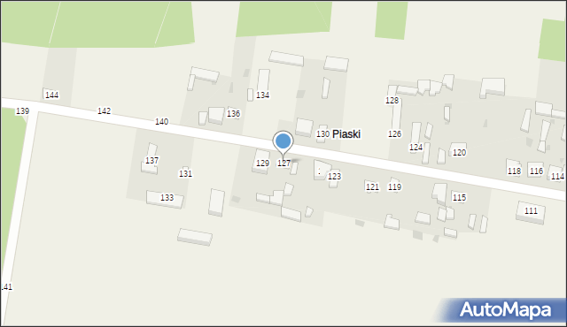 Sobień, Sobień, 127, mapa Sobień