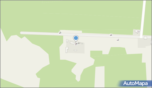 Sobień, Sobień, 15, mapa Sobień