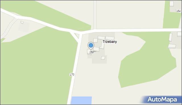Sobień, Sobień, 159, mapa Sobień
