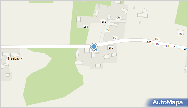 Sobień, Sobień, 168b, mapa Sobień