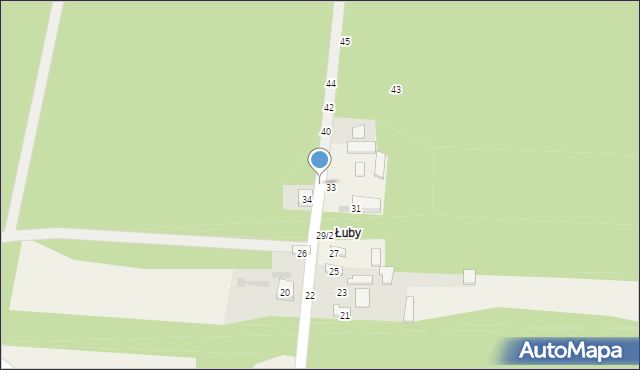 Sobień, Sobień, 36, mapa Sobień