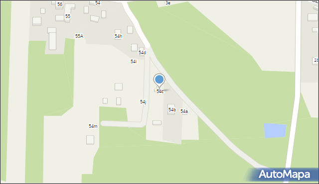 Sobień, Sobień, 54c, mapa Sobień