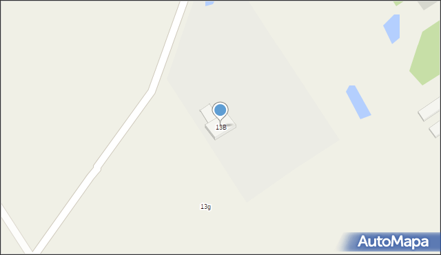 Sobienie Biskupie, Sobienie Biskupie, 13B, mapa Sobienie Biskupie