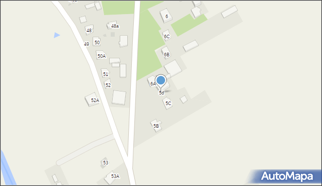 Sobienie Biskupie, Sobienie Biskupie, 5d, mapa Sobienie Biskupie