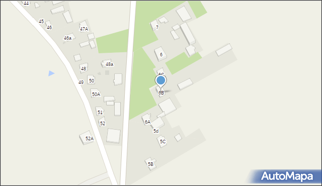 Sobienie Biskupie, Sobienie Biskupie, 6B, mapa Sobienie Biskupie