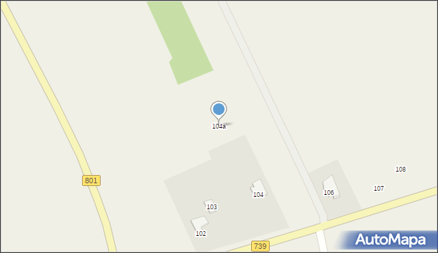 Sobienie Szlacheckie, Sobienie Szlacheckie, 104a, mapa Sobienie Szlacheckie