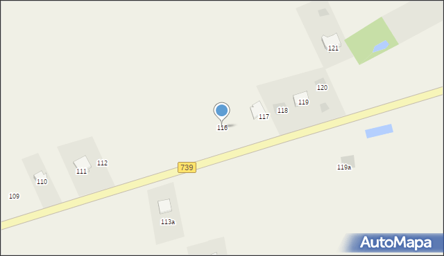 Sobienie Szlacheckie, Sobienie Szlacheckie, 116, mapa Sobienie Szlacheckie