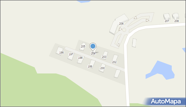 Sobienie Szlacheckie, Sobienie Szlacheckie, 204, mapa Sobienie Szlacheckie
