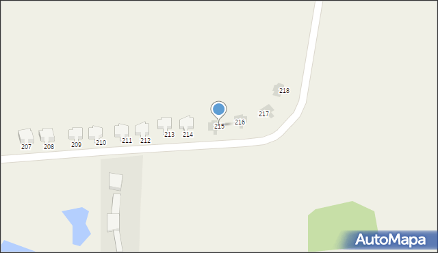Sobienie Szlacheckie, Sobienie Szlacheckie, 215, mapa Sobienie Szlacheckie