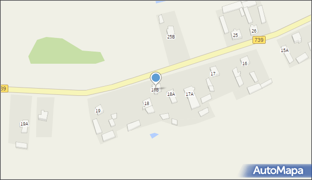 Sobienki, Sobienki, 18B, mapa Sobienki