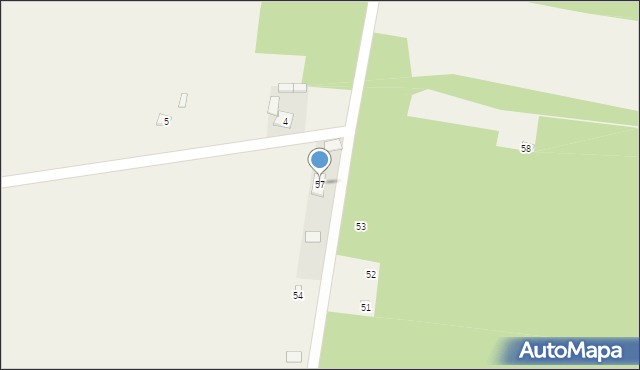 Sobiepany, Sobiepany, 57, mapa Sobiepany