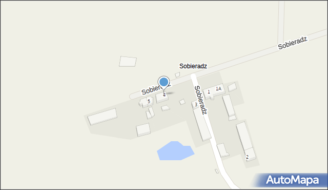 Sobieradz, Sobieradz, 4, mapa Sobieradz