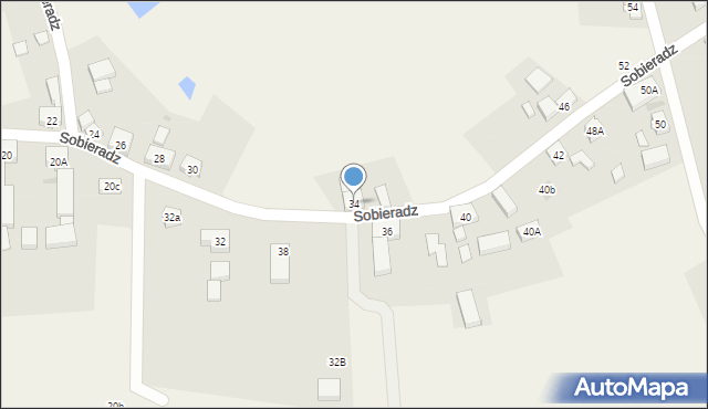 Sobieradz, Sobieradz, 34, mapa Sobieradz