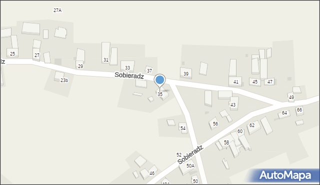 Sobieradz, Sobieradz, 35A, mapa Sobieradz