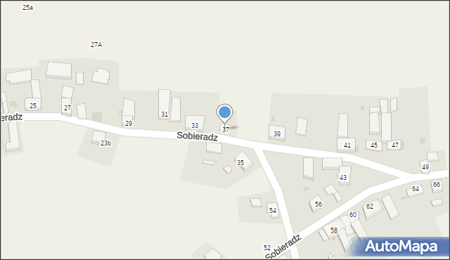 Sobieradz, Sobieradz, 37, mapa Sobieradz