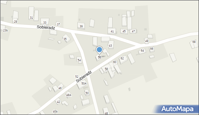 Sobieradz, Sobieradz, 56, mapa Sobieradz