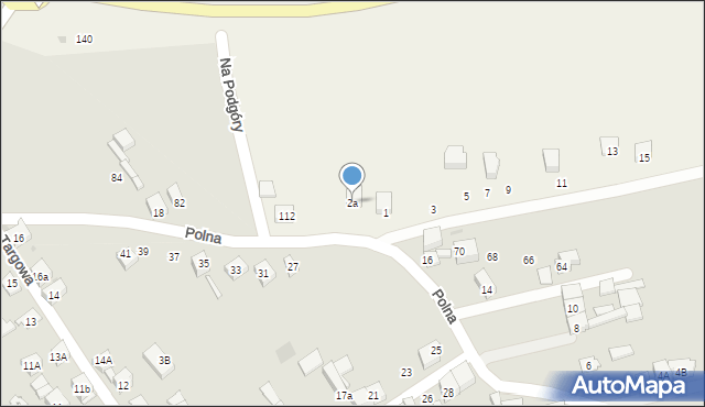 Sobiesęki, Sobiesęki, 2a, mapa Sobiesęki